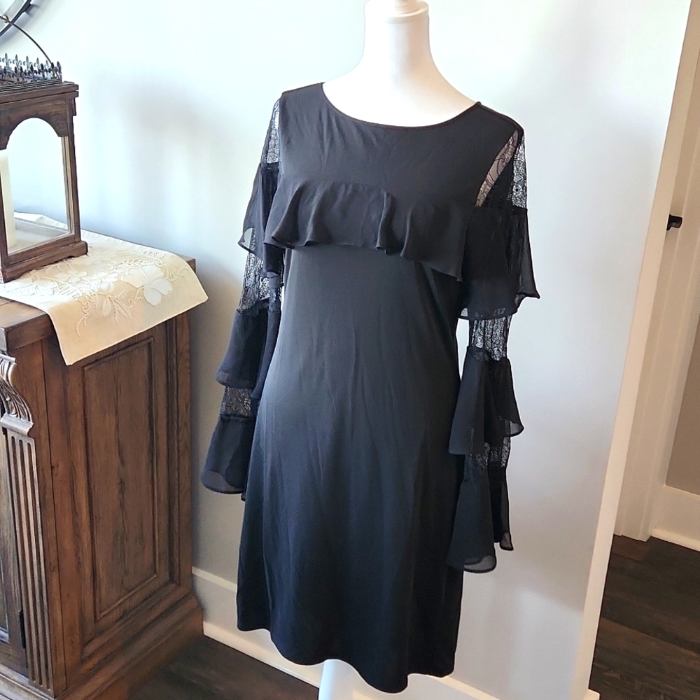 White House Black Market  long sleeve dress
